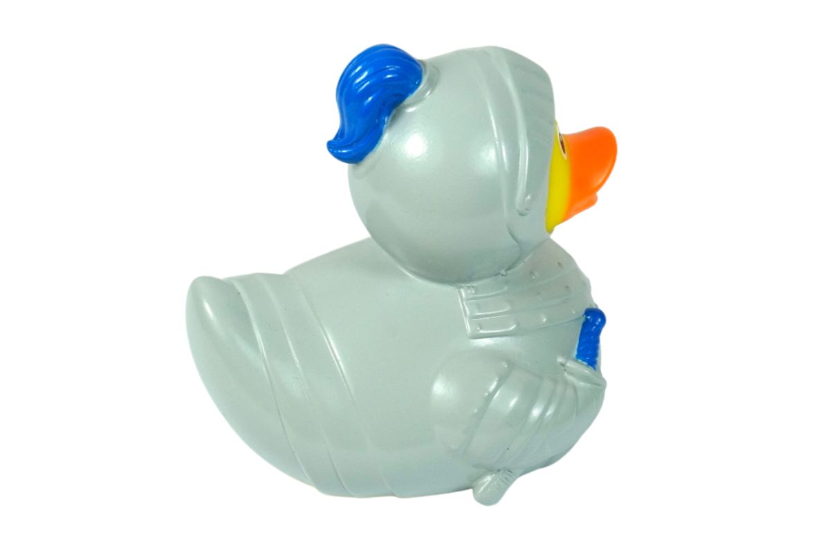 Kleine Ritter Ente LILALU, Badeente, Quietscheente Sammlerstück4