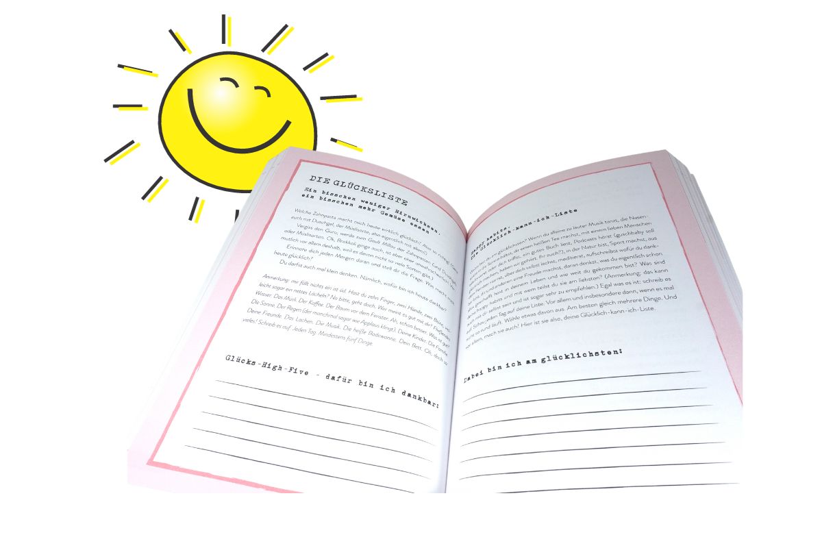Der geile Scheiß vom Glücklichsein Softcover Buch3