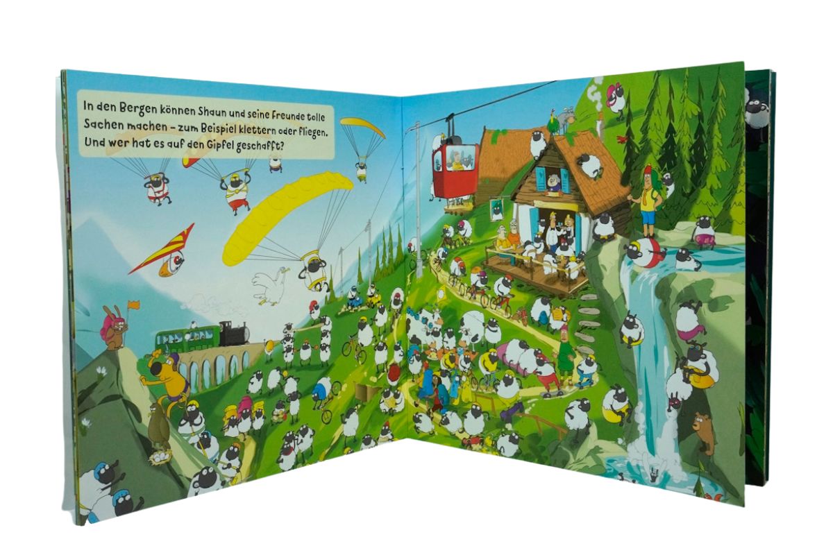 Maxi Pixi Wimmelspaß Shaun das Schaf Nr. 376 Mein kleines großes Bilderbuch3