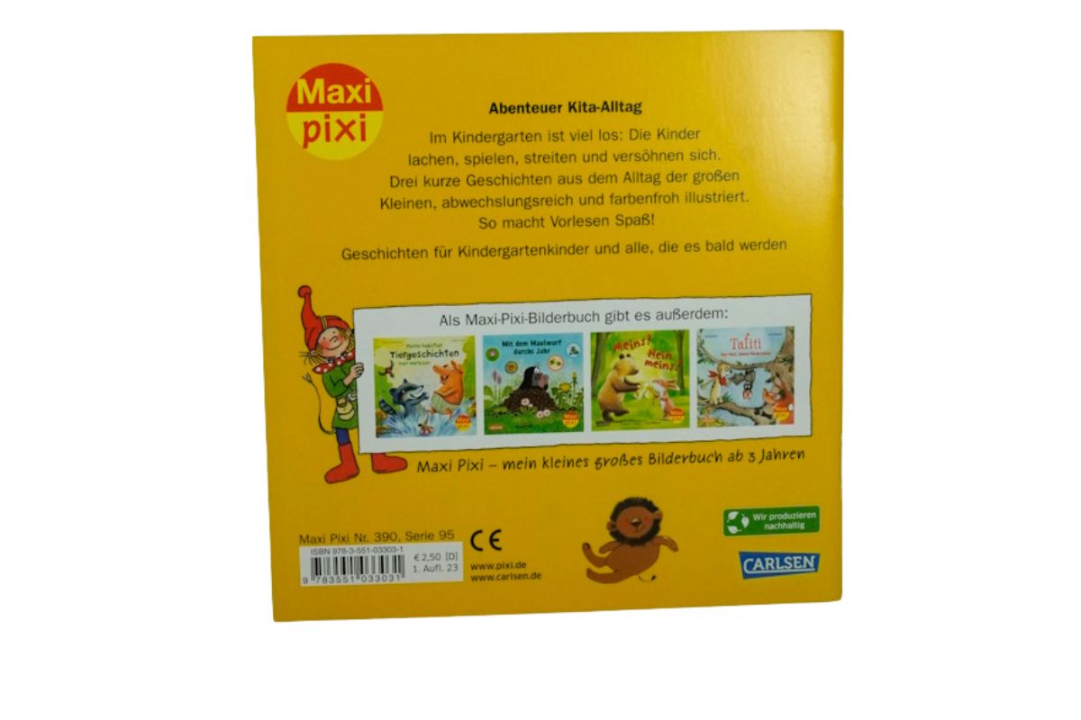 Maxi Pixi Im Kindergarten Meine liebsten Vorlesegeschichten Nr. 390 Mein kleines großes Bilderbuch4