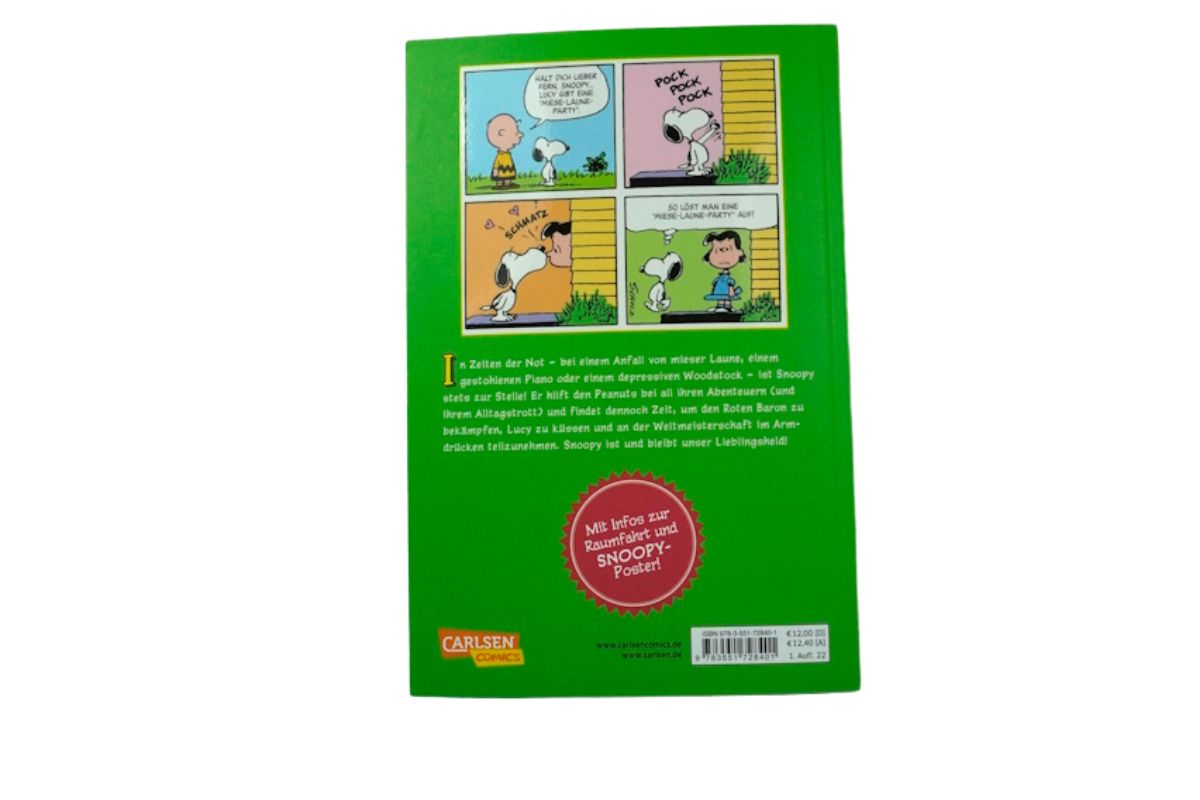 Peanuts für Kids 6: Snoopy Zu Hilfe! Buch ab 8 Jahren mit Sammel-Poster3