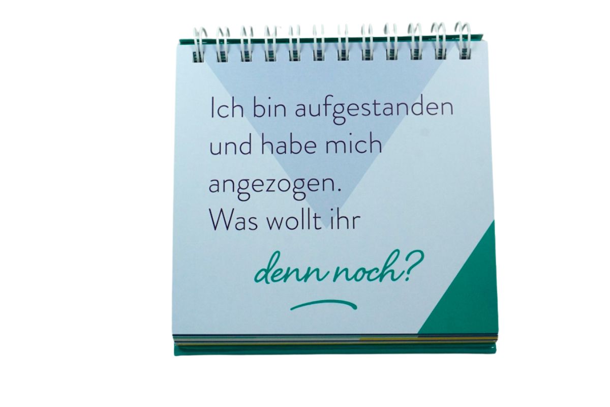 Da will man in Ruhe arbeiten und dann plötzlich das: KEINE LUST. 6