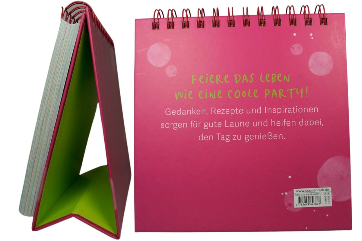 Jugend ist aus, aber Prosecco wäre noch da!" Spiral Buch Aufsteller6