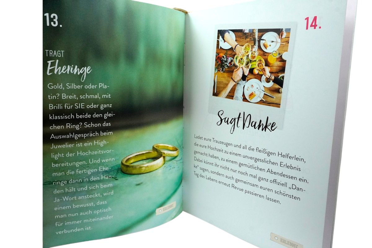 100 Dinge, die man nach der Hochzeit endlich tun kann Gebundenes Buch3