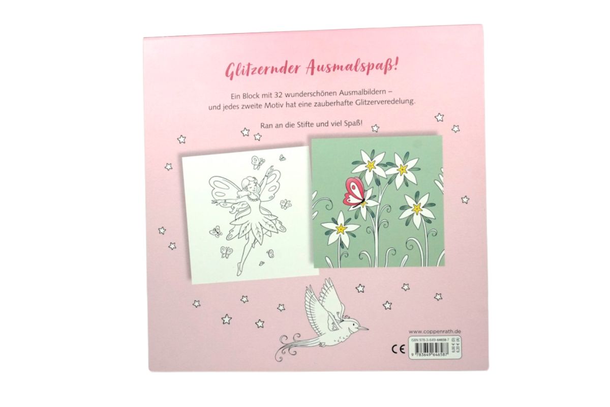 Glitzer Malblock Fantasy ab 8 Jahren3