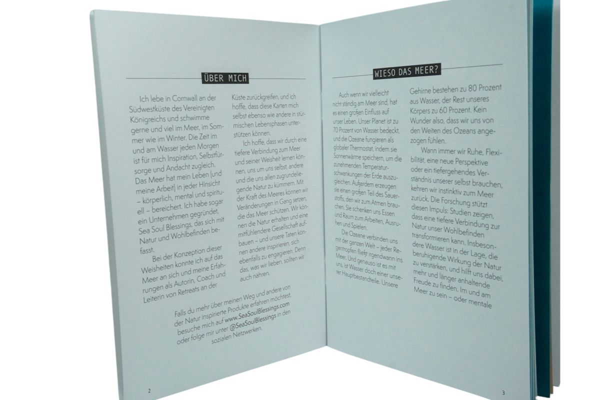 48 Orakelkarten mit Booklet Entdecke die heilende Kraft des Meeres7