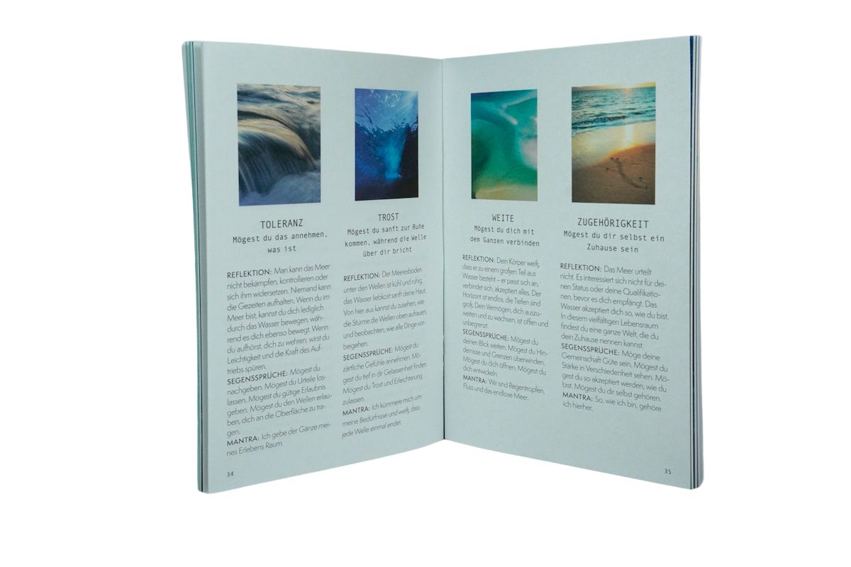 48 Orakelkarten mit Booklet Entdecke die heilende Kraft des Meeres5