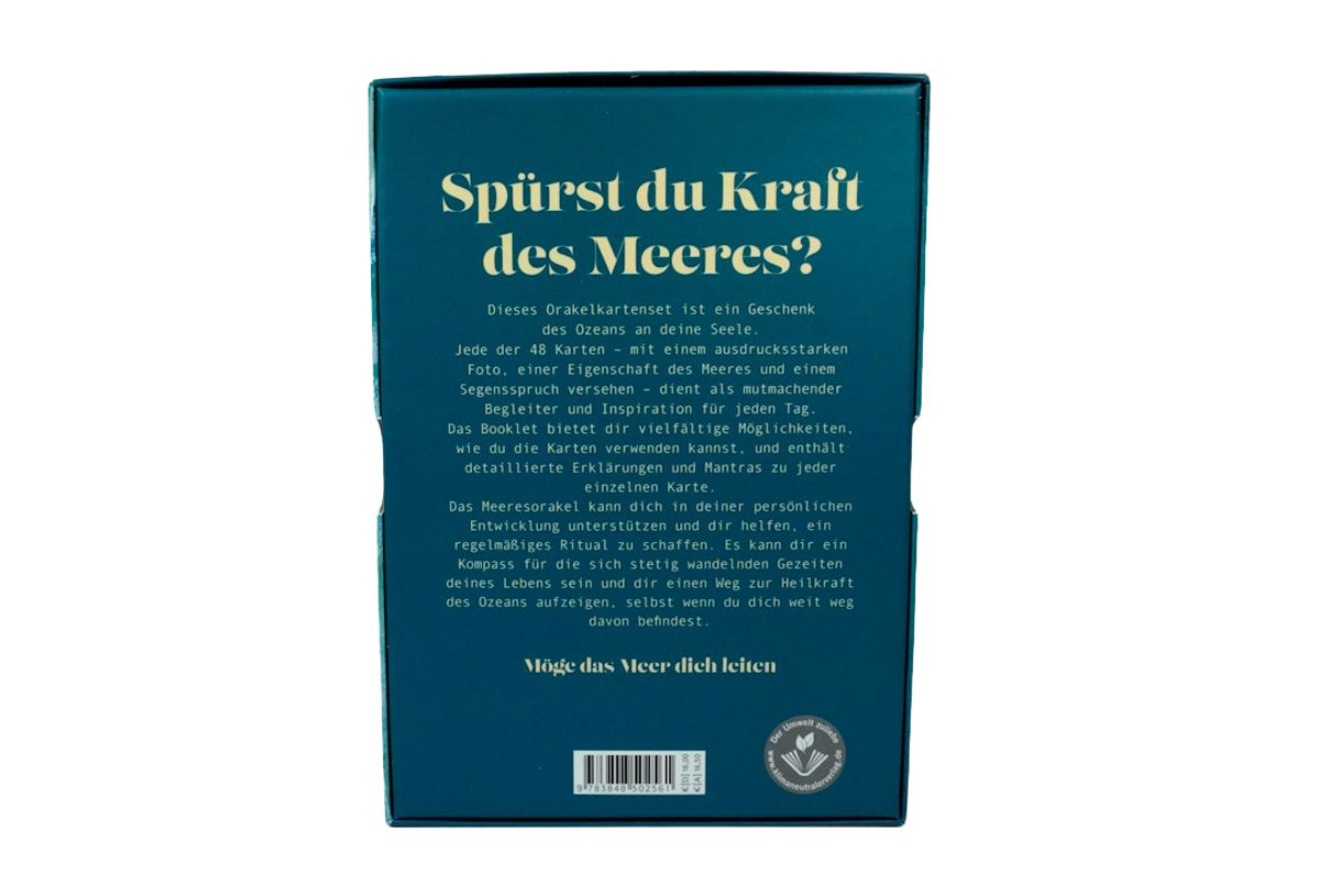 48 Orakelkarten mit Booklet Entdecke die heilende Kraft des Meeres2