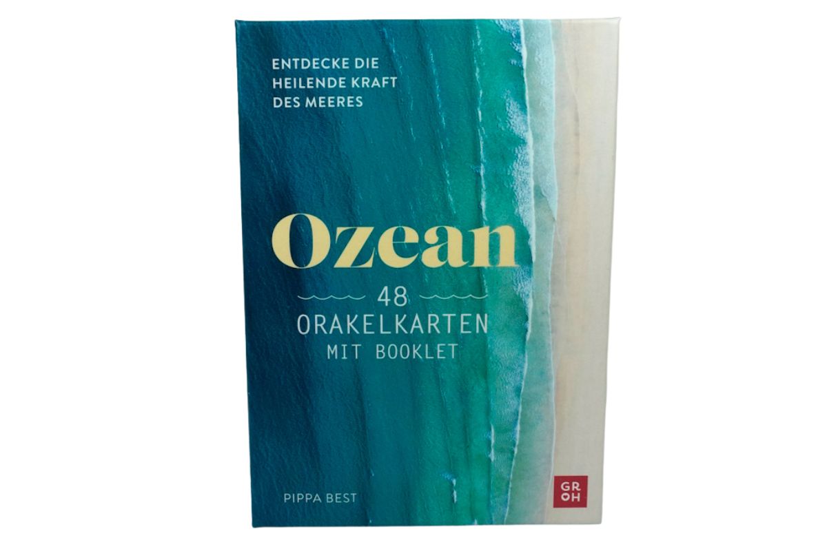 48 Orakelkarten mit Booklet Entdecke die heilende Kraft des Meeres