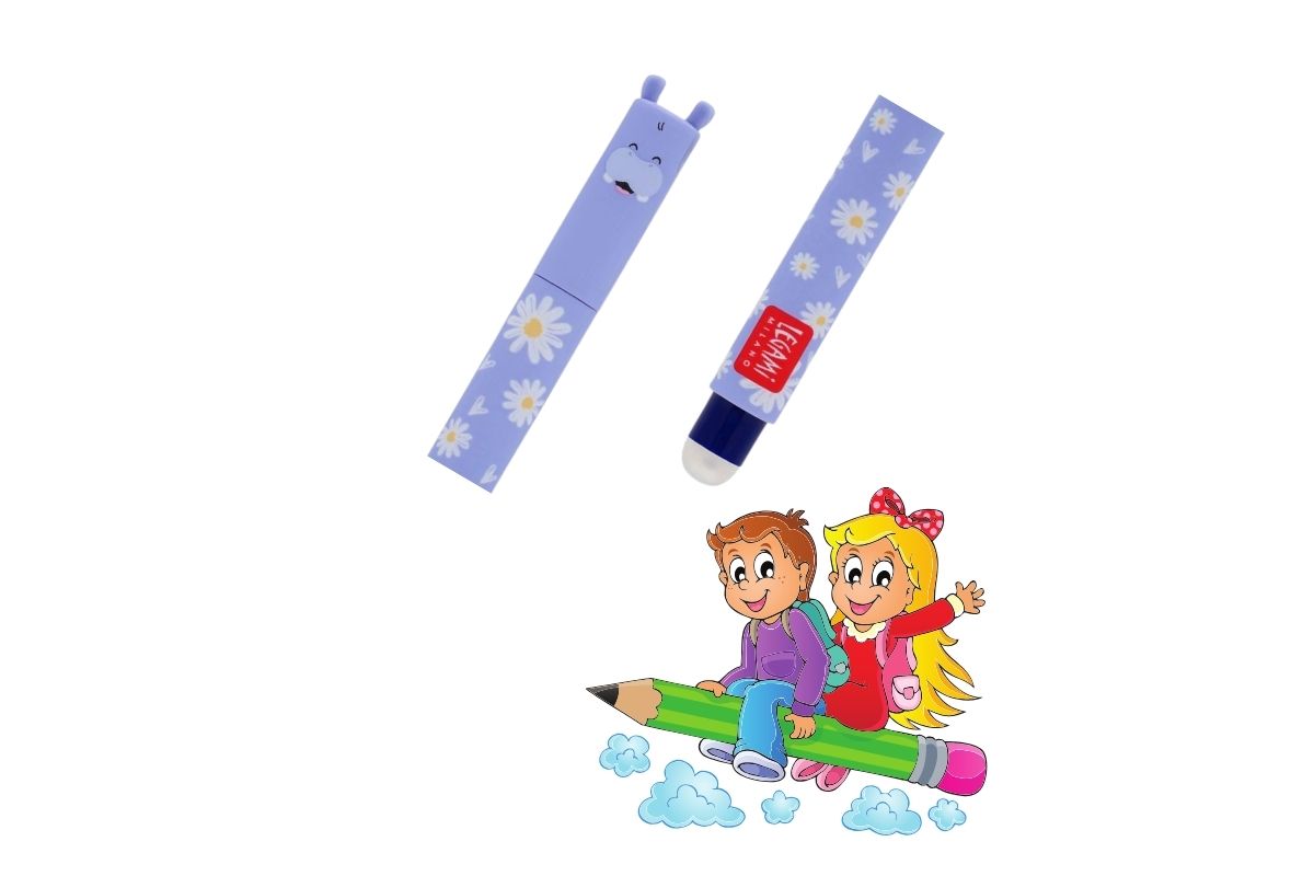 Legami Erasable Pen mit Hippo-Motiv! Hip Hippo Hooray Löschbarer Gelstift Blaue Tinte2