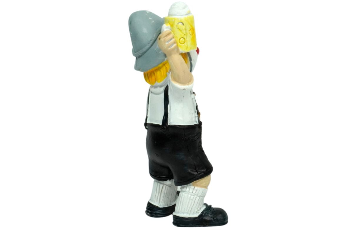 Schmitzens Karnevals Figur Clown Sepp, oans, zwoa, g`suffa 10 cm Sammlerstück Kölner Karneval8