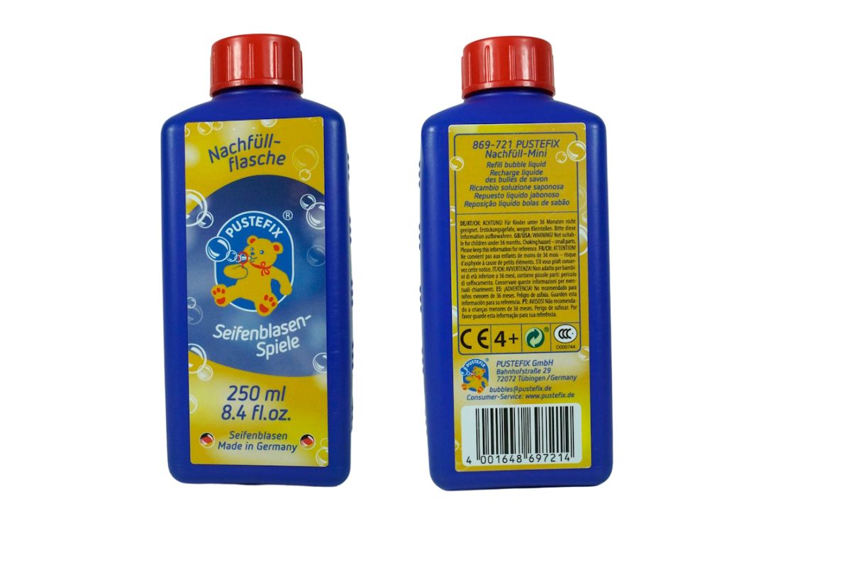 PUSTEFIX Nachfüllflasche Seifenblasen Spiele 250 ml&nbsp;3