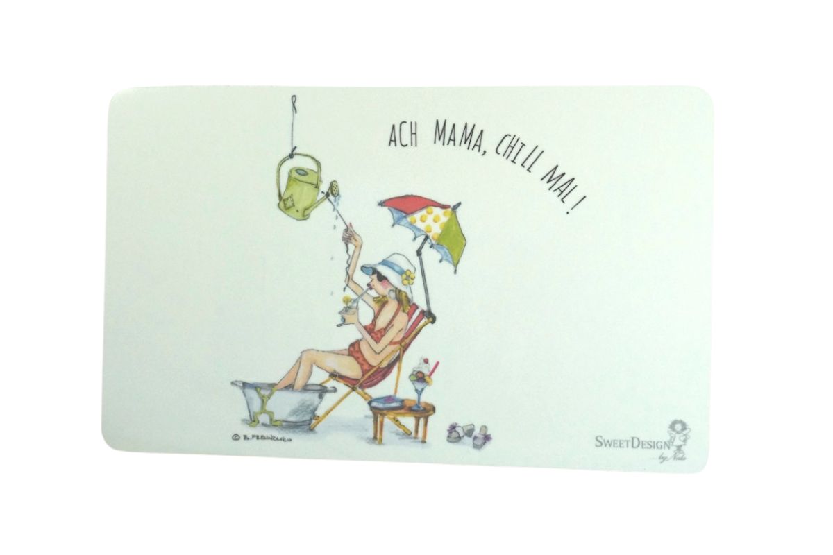 Sweet Design by Nala Motiv Frühstücksbrettchen Ach Mama, Chill Mal!3