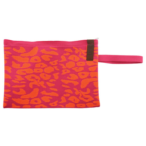 Kosmetiktasche Kosmetikbeutel Kulturtasche Pink Orange Billie 01