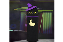 Lade das Bild in den Galerie-Viewer, Legami 2-in-1-Federmäppchen aus weichem Silikon Halloween Black Kitty Kawaii2
