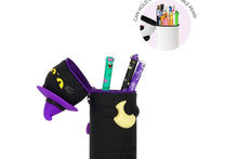 Lade das Bild in den Galerie-Viewer, Legami 2-in-1-Federmäppchen aus weichem Silikon Halloween Black Kitty Kawaii8
