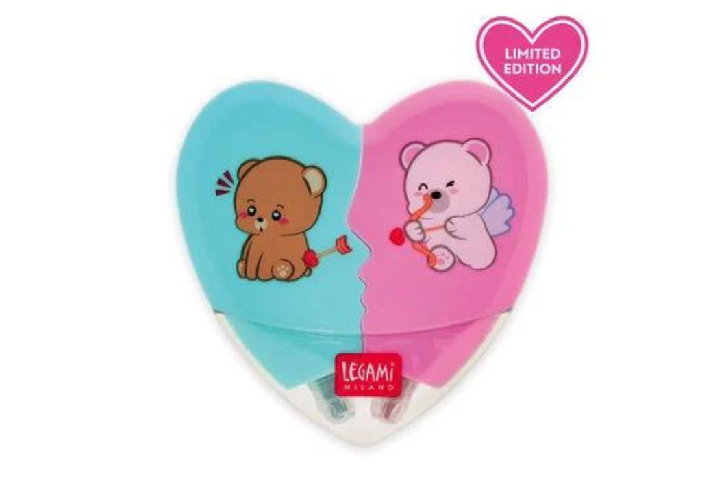 Legami 2-in-1-Textmarker - Heartlighter Limited Edition