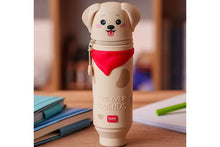 Load the picture into the gallery viewer, Legami 2-in-1 Federmäppchen Kawaii Golden Silikon3
