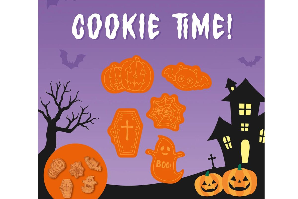 Legami 5 Ausstechformen Set Cookie Time Helloween6