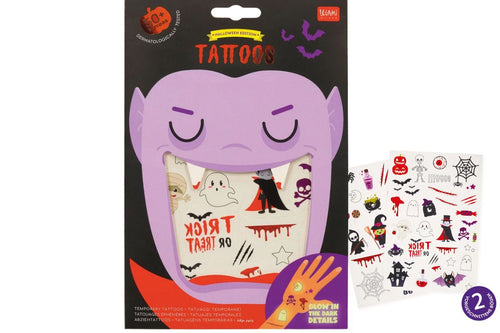 Legami Abziehtattoos Halloween Tattoos ca. 50 Tattoos