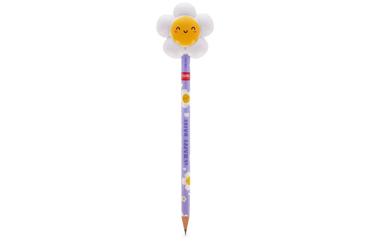 Legami Anti-Stress-Bleistift Daisy „Oh Happy Daisy“ - Squeezies with Squishy 7