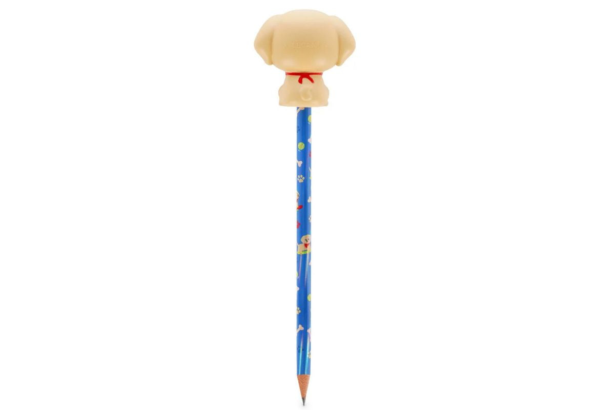 Legami Anti-Stress-Bleistift Golden Retriver „Fur-ever Friends“ - Squeezies with Squishy 5