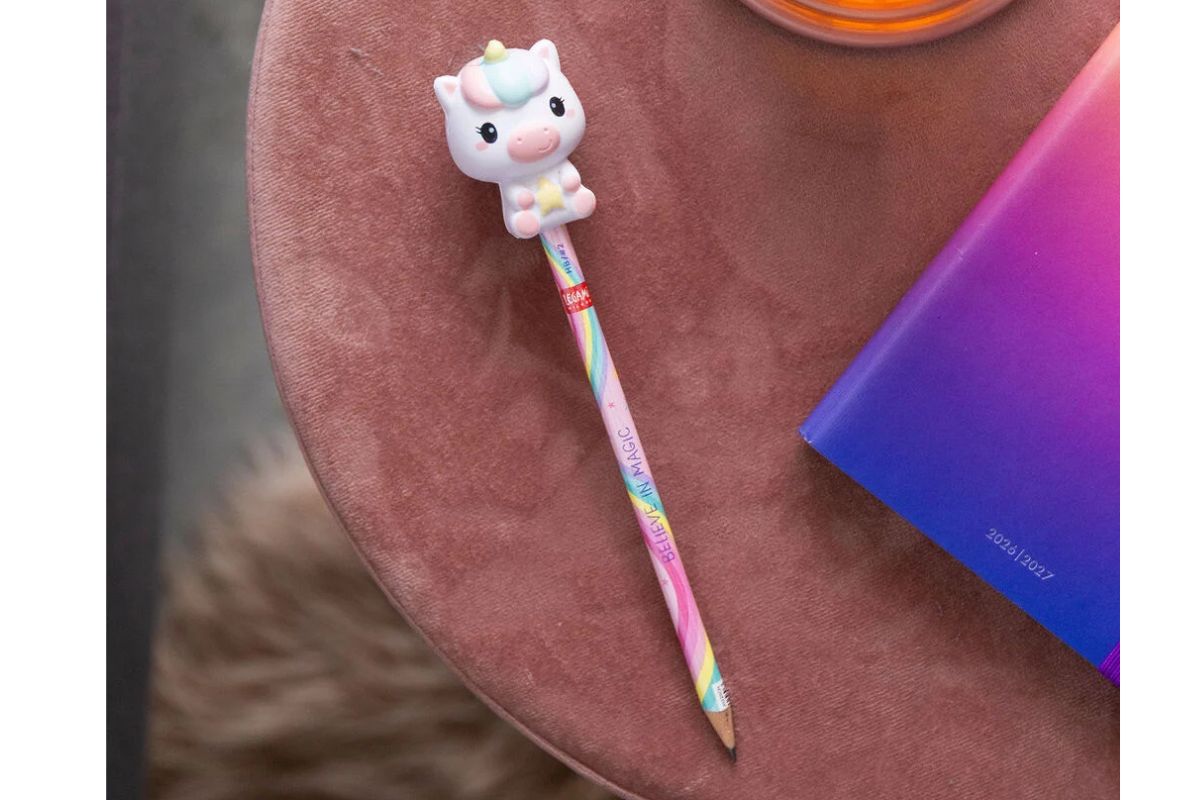 Legami Anti-Stress-Bleistift Unicorn „Believe In Magic“ - Squeezies with Squishy3