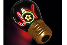 Lade das Bild in den Galerie-Viewer, Legami Deko-Tischlampe in Glühbirnenform Weihnachten Joy Bulb Fiction
