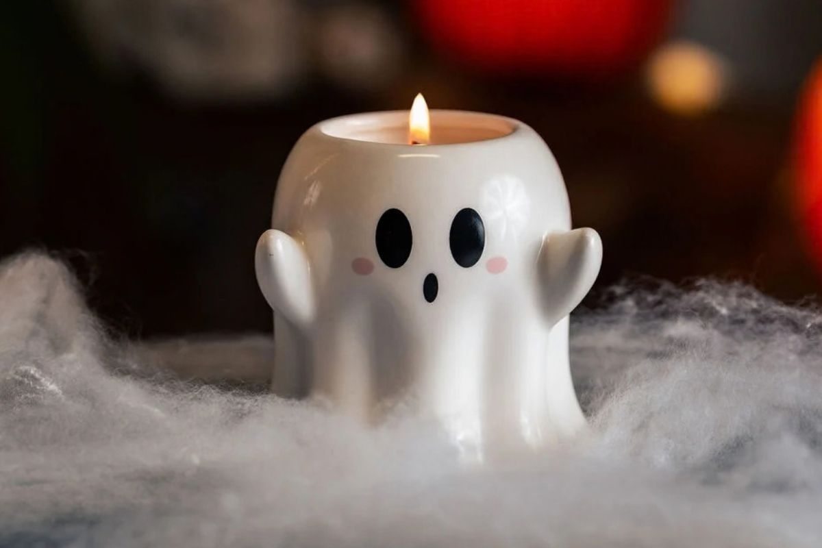 Legami Duftkerze Ghost Halloween Scented Candle Amber-Night Note