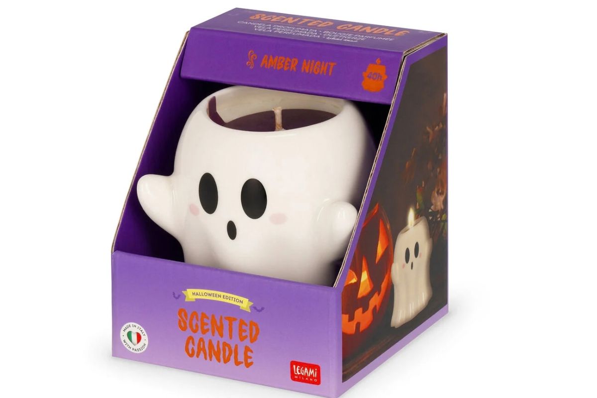 Legami Duftkerze Ghost Halloween Scented Candle Amber-Night Note4