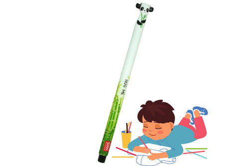 Legami Erasable Pen mit Panda-Motiv! Hug Me Löschbarer Gelstift schwarze Tinte