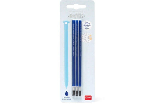 Legami Ersatzminen für löschbaren Gelstift Erasable Pen Blaue Tinte3