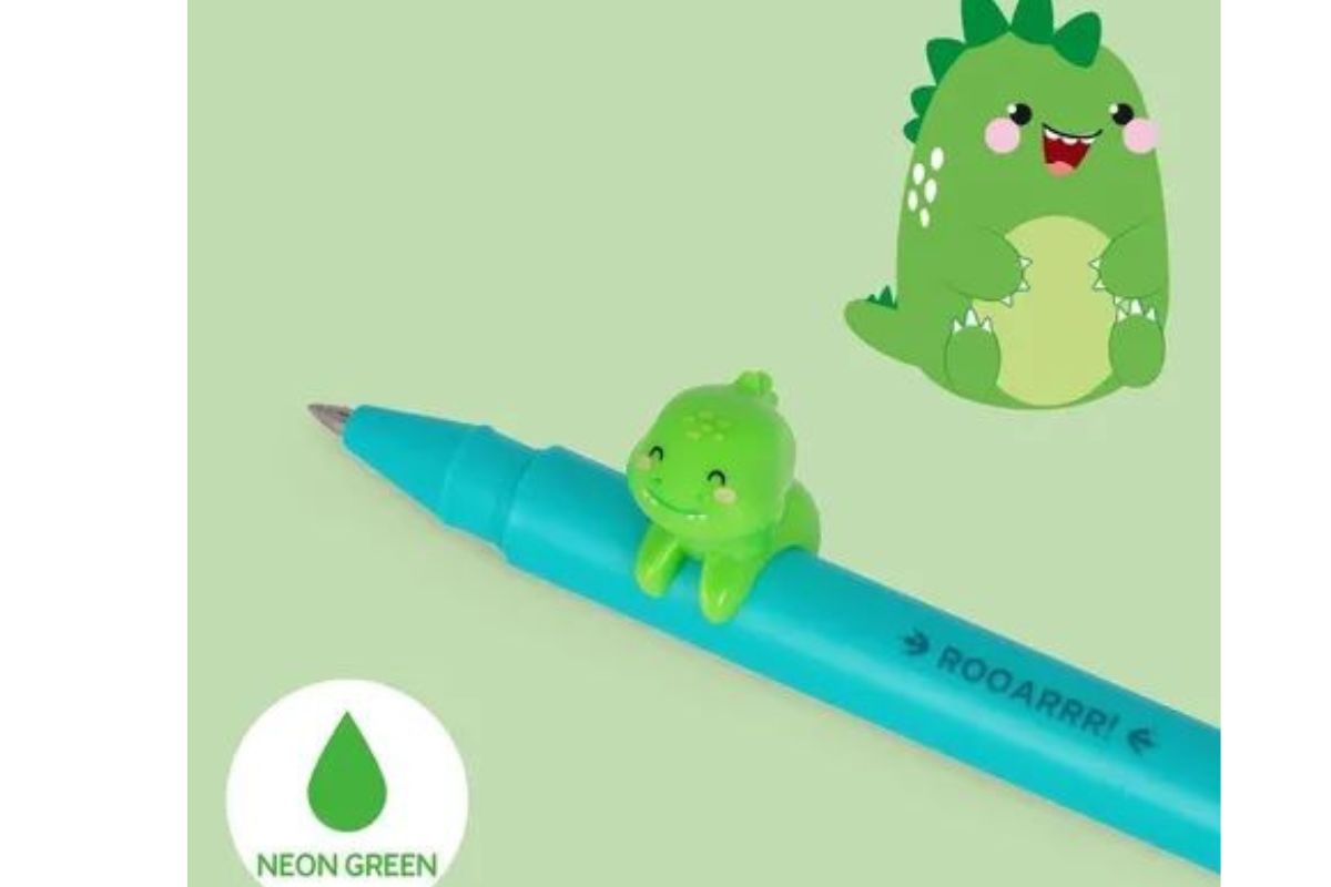 Legami Gelstift Dino Lovely Friends! Rooarrr Design abnehmbar2