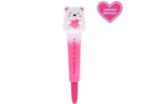 Legami Gelstift Squishy Squeezies Teddy Bear rosa Tinte Limited Edition