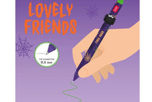 Lade das Bild in den Galerie-Viewer, Legami Gelstift mit Deko-Tierchen Spider Free Hugs Lovely Friends Halloween3
