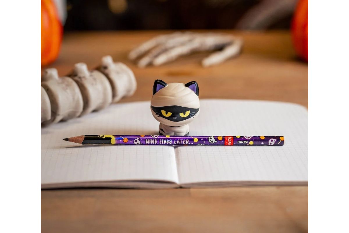 Legami Halloween-Anti-Stress-Bleistift Mummy Cat - Squeezies3
