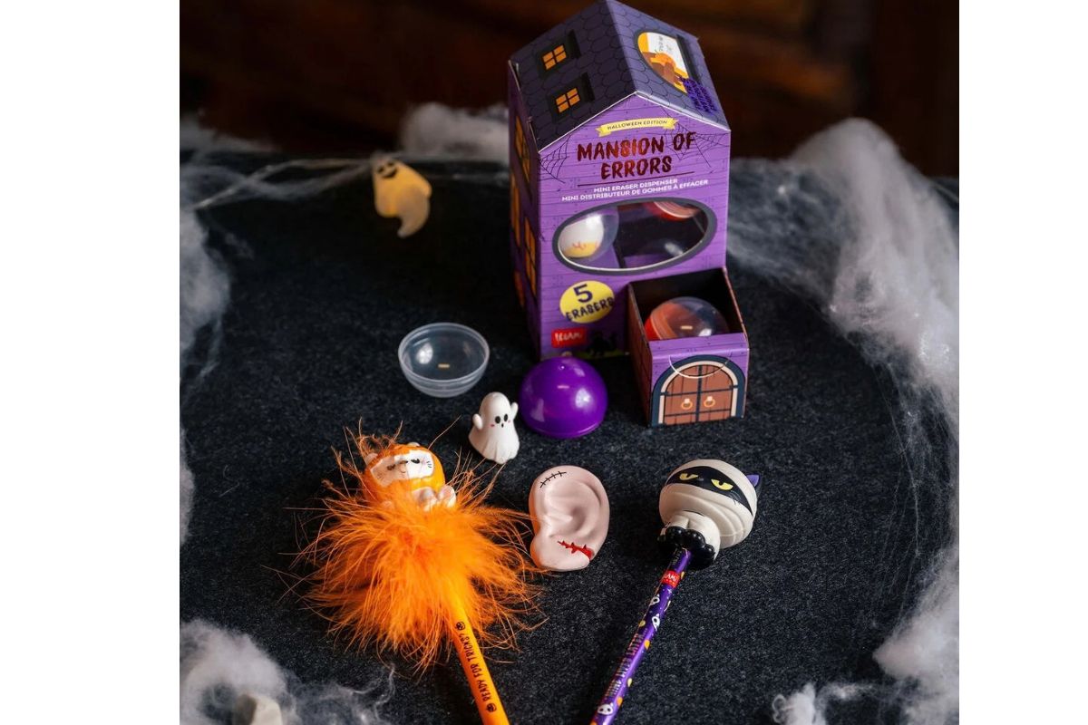 Legami Halloween Mini-Radiergummispender - Mansion of Errors2