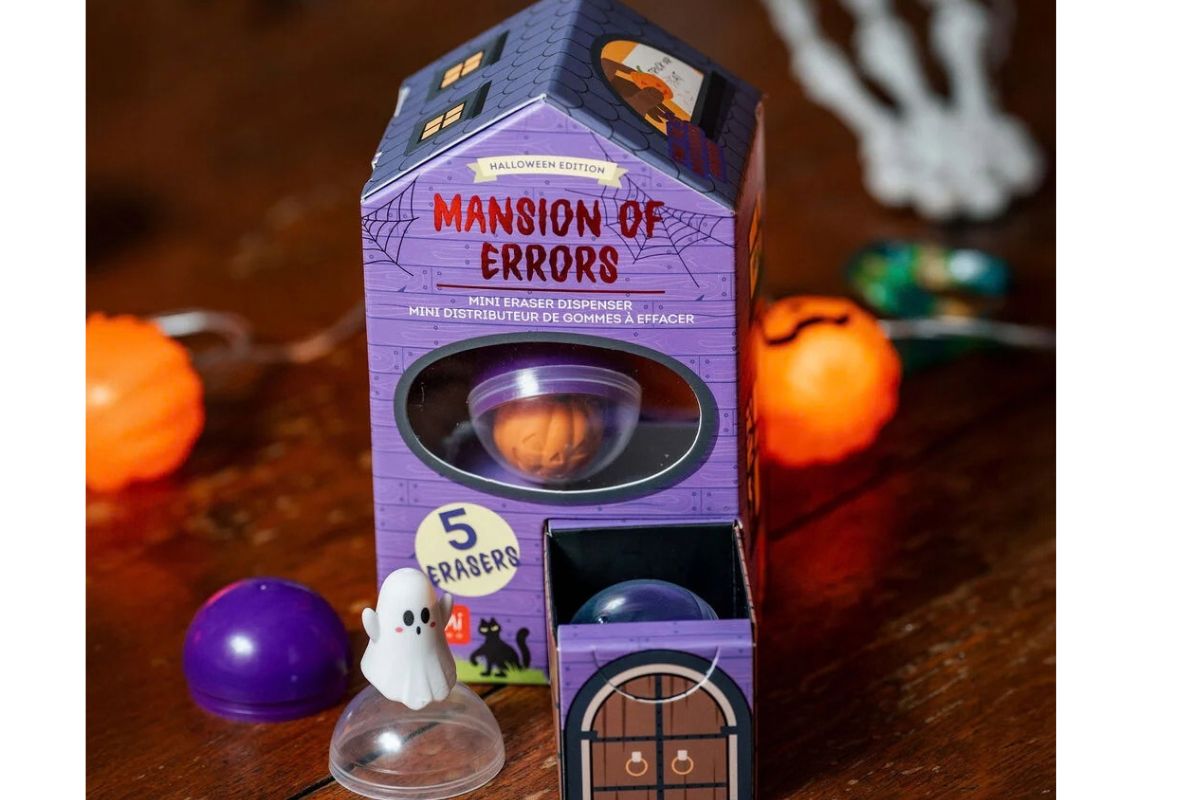 Legami Halloween Mini-Radiergummispender - Mansion of Errors5