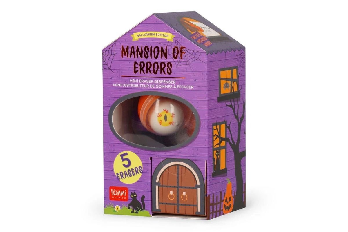 Legami Halloween Mini-Radiergummispender - Mansion of Errors6