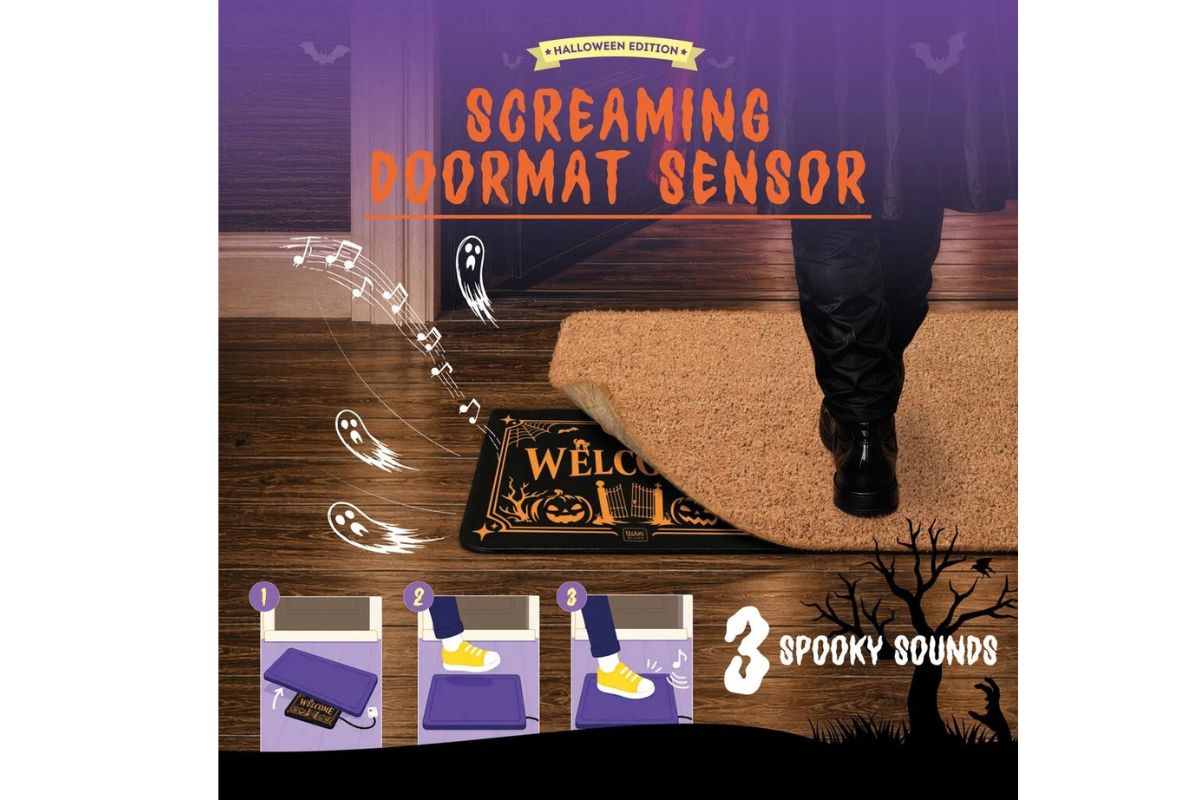 Legami Halloween Türmatte mit Sound - Screaming Doormat9