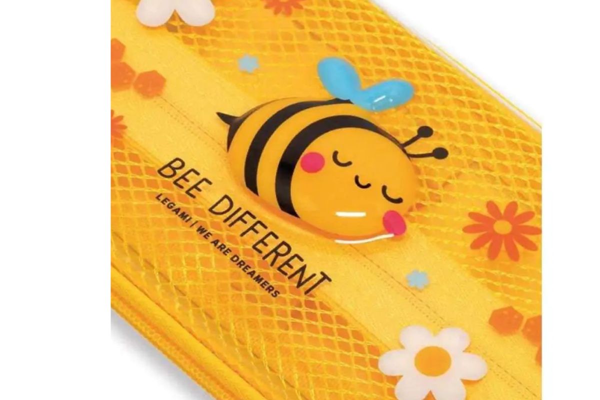 Legami Kawaii Wonderwow - Bee Federmäppchen Etui Gelb 23cm4