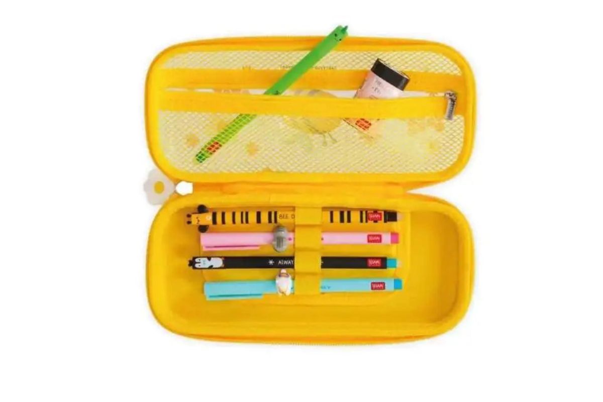 Legami Kawaii Wonderwow - Bee Federmäppchen Etui Gelb 23cm5