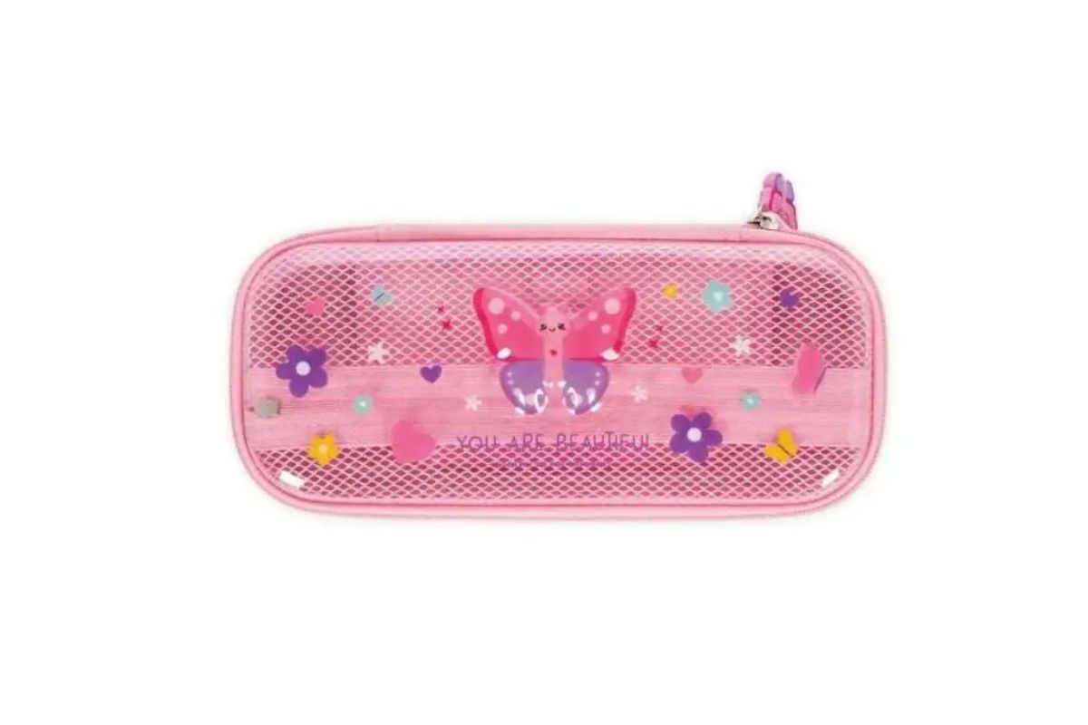 Legami Kawaii Wonderwow - Butterfly Federmäppchen Etui Rosa 23cm5