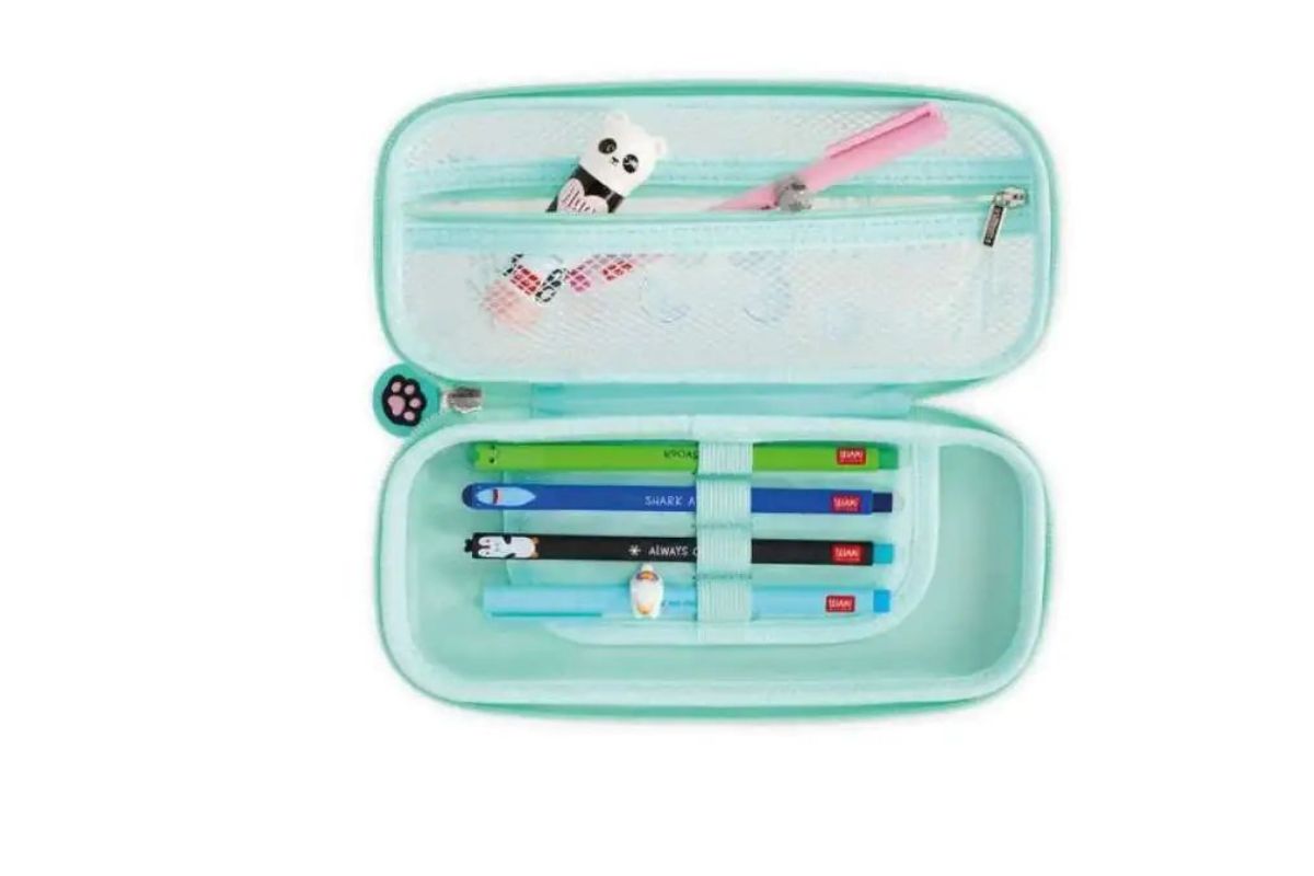 Legami Kawaii Wonderwow - Panda Federmäppchen Etui Türkis 23cm5