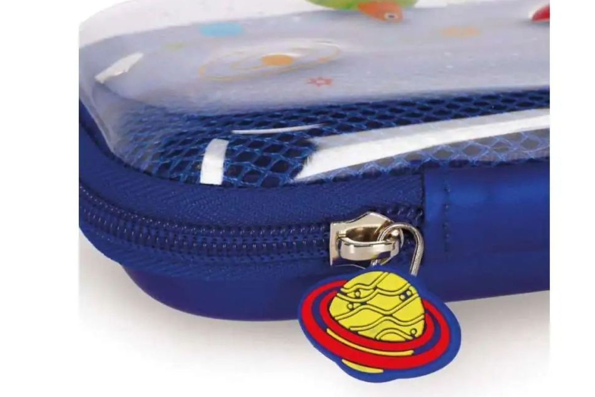 Legami Kawaii Wonderwow - Space Federmäppchen Etui Blau Weiß 23cm