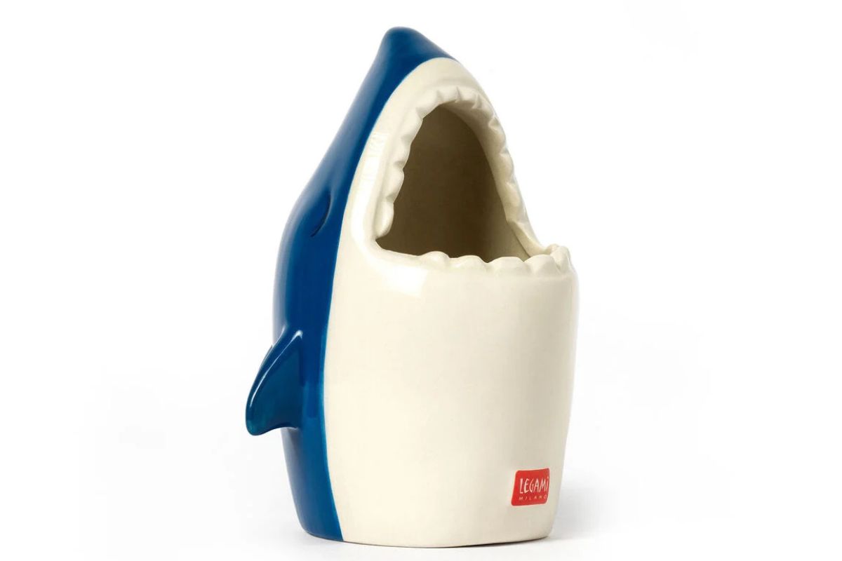Legami Keramik-Stiftehalter Shark - Desk Friends