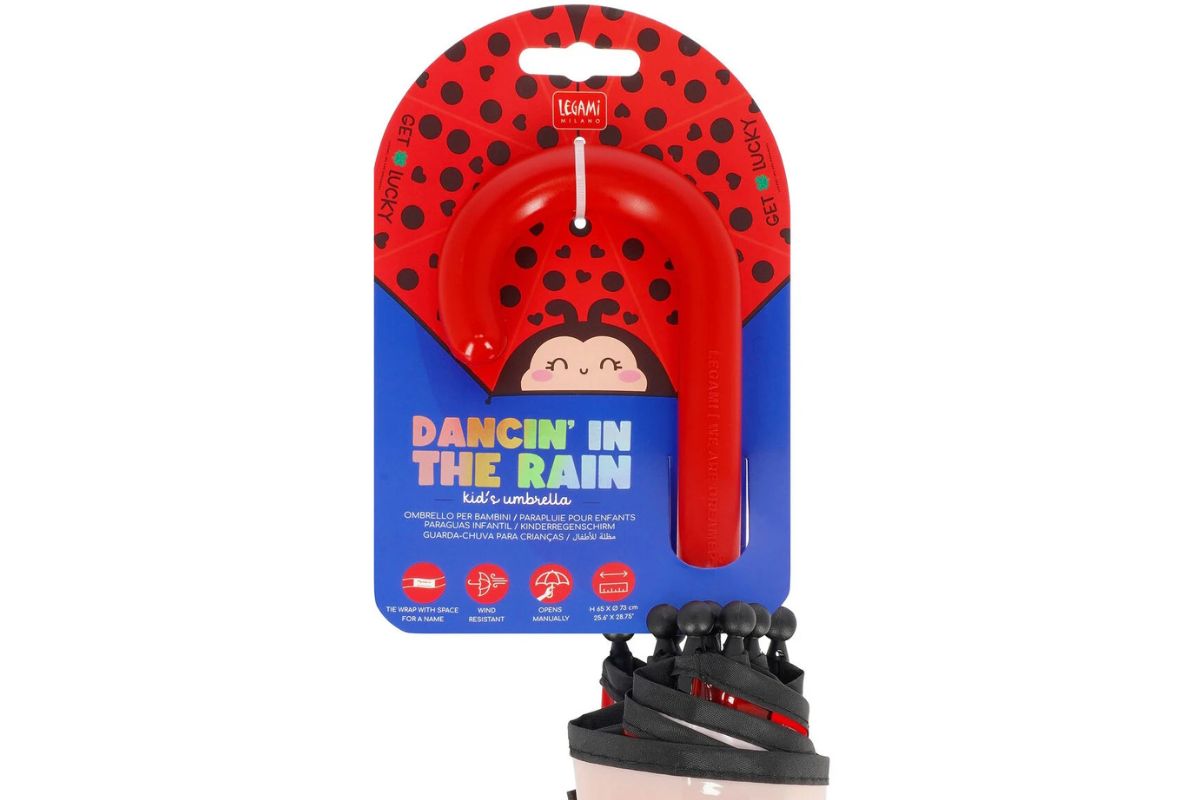 Legami Kinderregenschirm „Ladybug – Dancing in the Rain“4