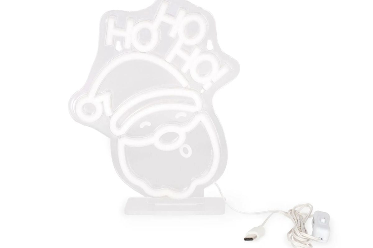 Legami LED-Lampe mit Neoneffekt Weihnachten Santa Claus It’s a Sign5