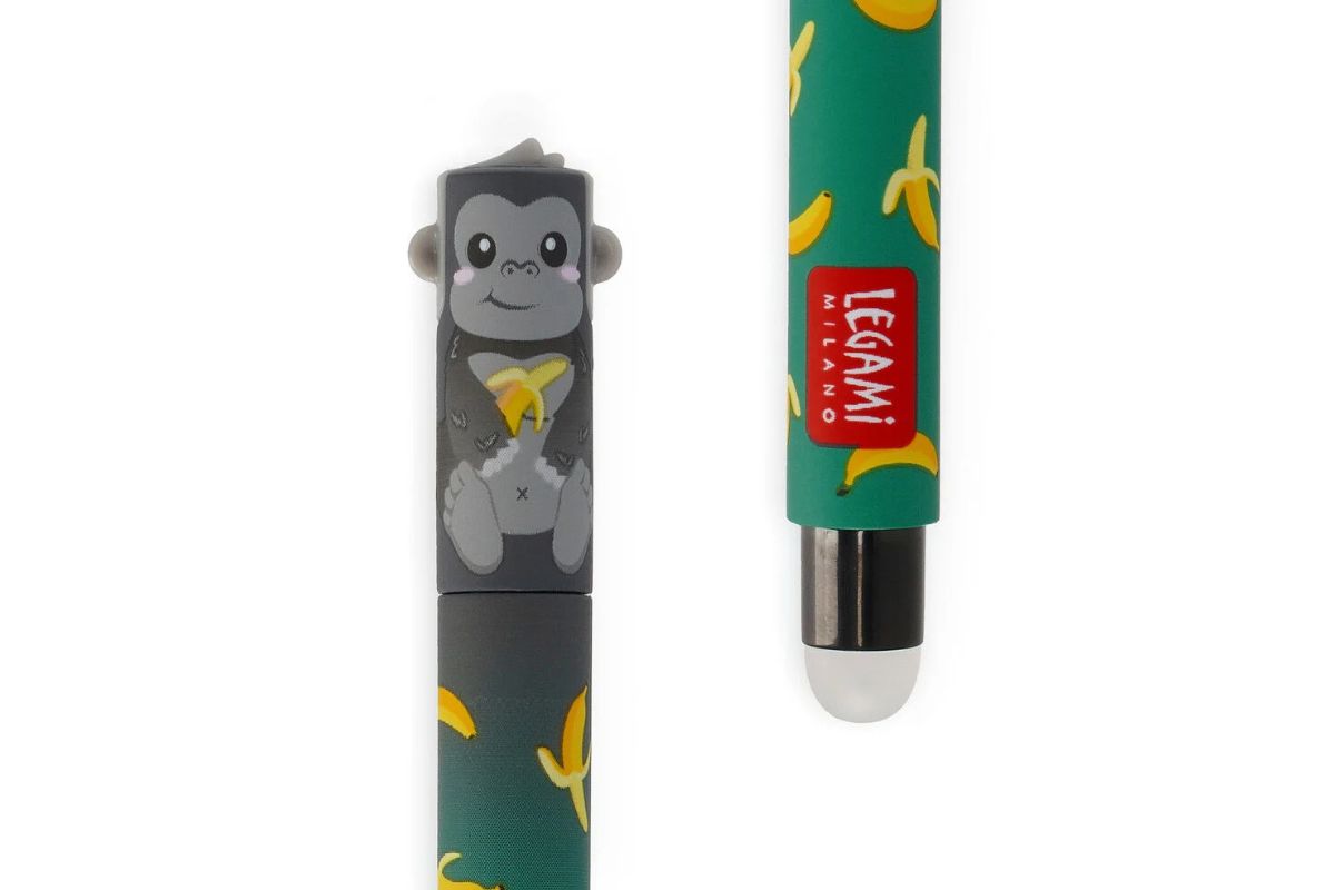 Legami Löschbarer Stift Gorilla „Wild but Kind“ - Erasable Pen5