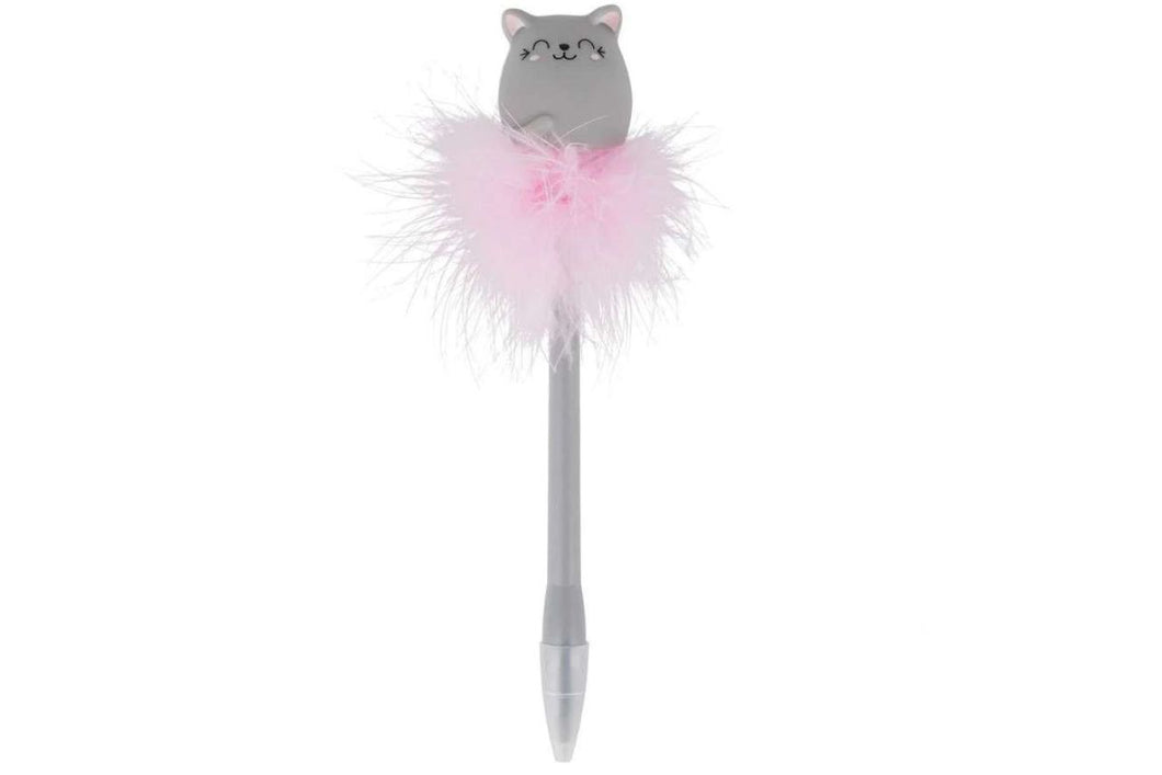 Legami Leuchtender Kugelschreiber - Writing is Magic Kitty Blaue Tinte